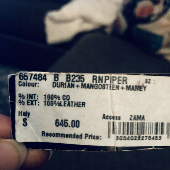 FURLA LARGE PIPER PEBBLE LEATHER SATCHEL PREOWNED - Picture 7 of 8